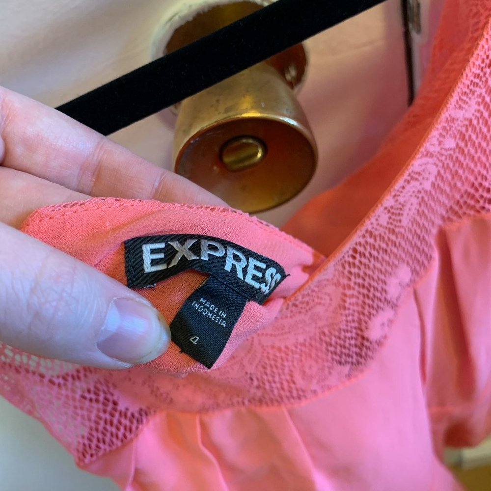 Express Pink Sundress - Picture 2 of 3